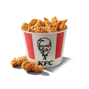 veliki kfc bucket sa 10 wingsa i 10 stripsa