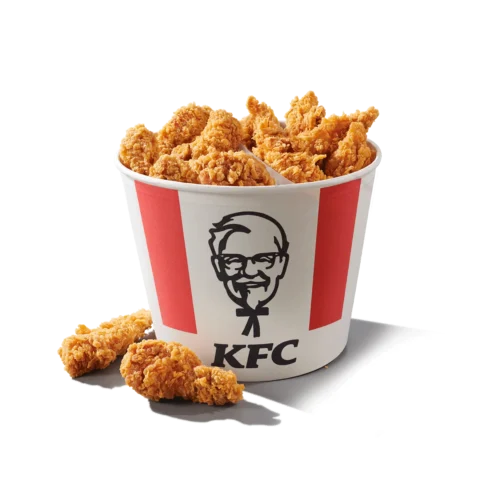 veliki kfc bucket sa 10 wingsa i 10 stripsa