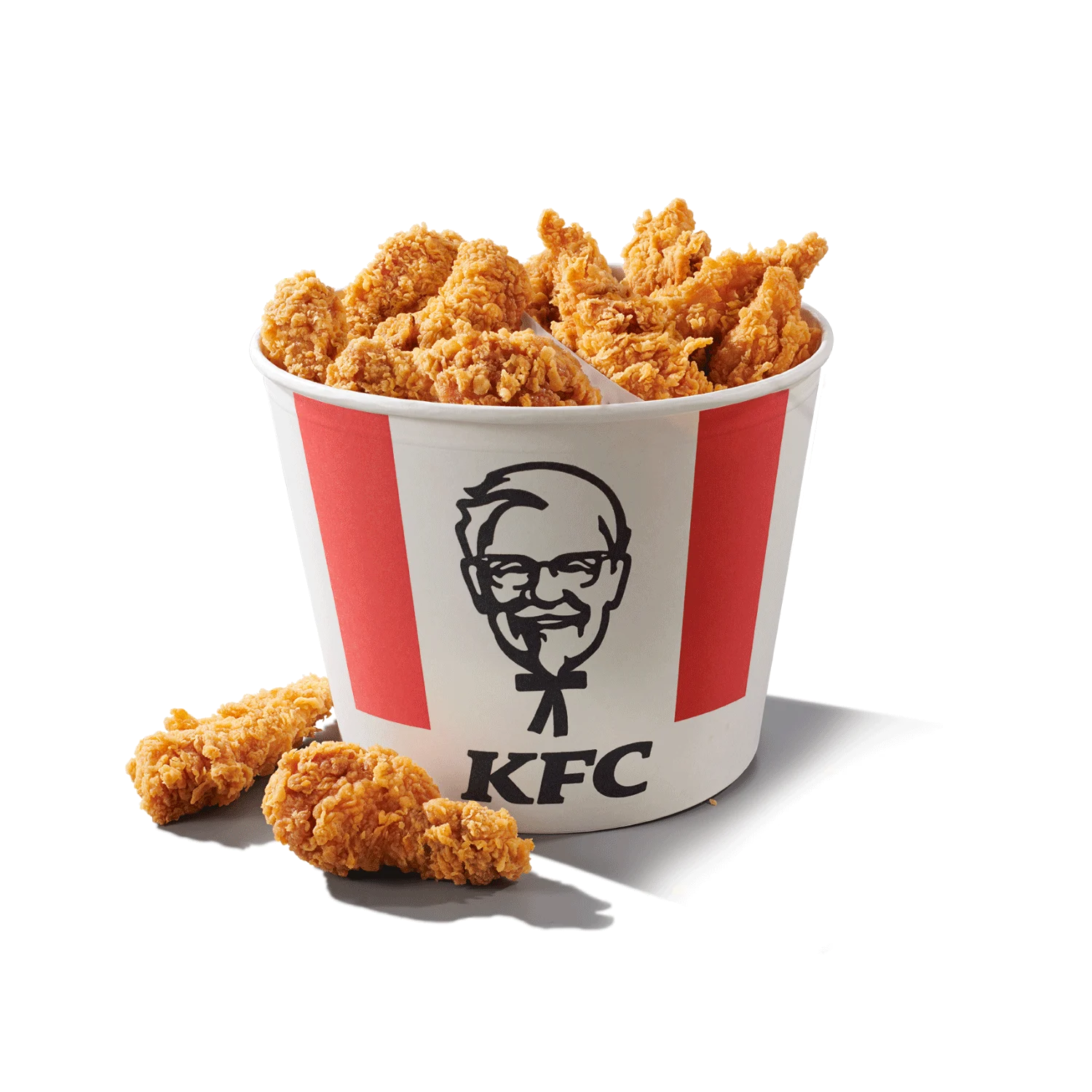 veliki kfc bucket sa 10 wingsa i 10 stripsa