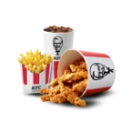 7 strips bucket menu | kfc bih kfc meni sa stripsima, pomfritom i pićem