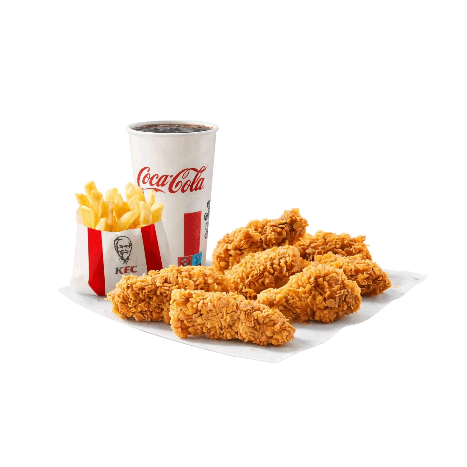 snackbox meni sa hrskavom piletinom, pomfritom i pićem