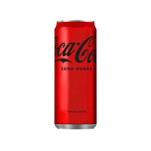 coca-cola zero 0,33 limenka bez šećera, osvježavajuće gazirano piće