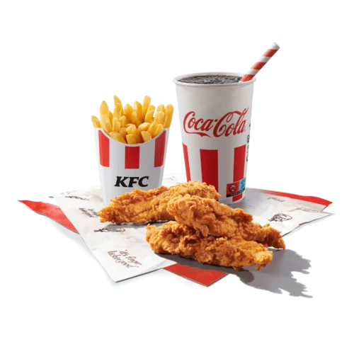 crispy strips meni sa pomfritom i pićem