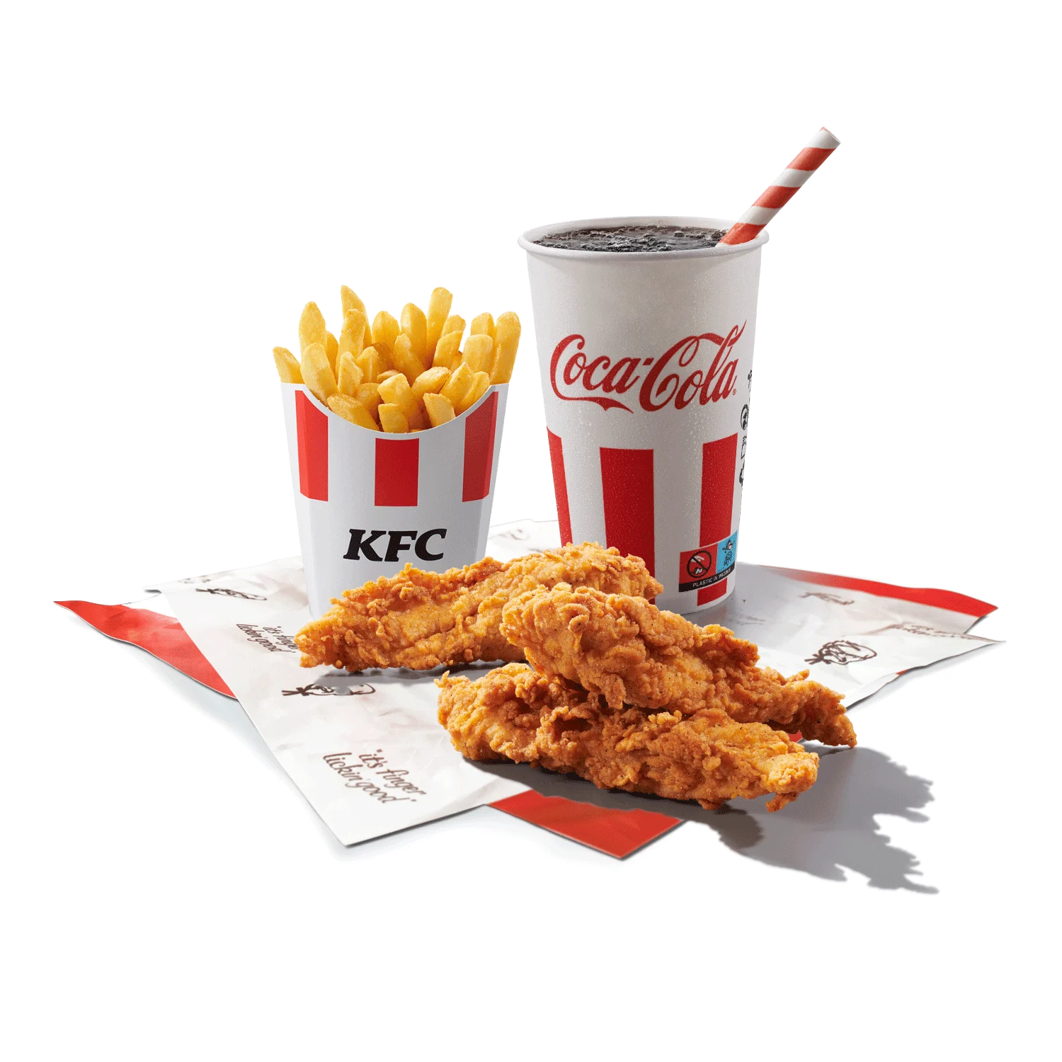 crispy strips meni sa pomfritom i pićem