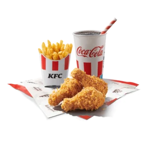 kfc hot wings medium menu sa pomfritom i coca-cola napitkom