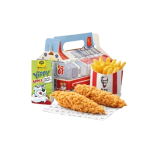 kfc dječiji meni sa piletinom, pomfritom i sokom