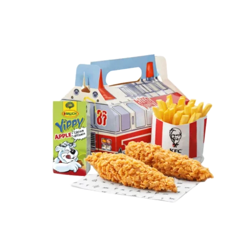kfc dječiji meni sa piletinom, pomfritom i sokom