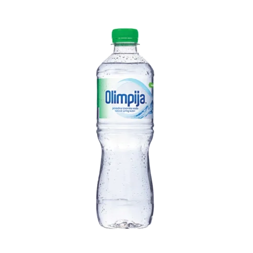 olimpija mineralna gazirana voda 0,5 l.