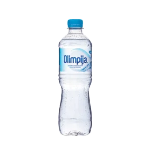 olimpija prirodna voda 0,5 l u plastičnoj boci.