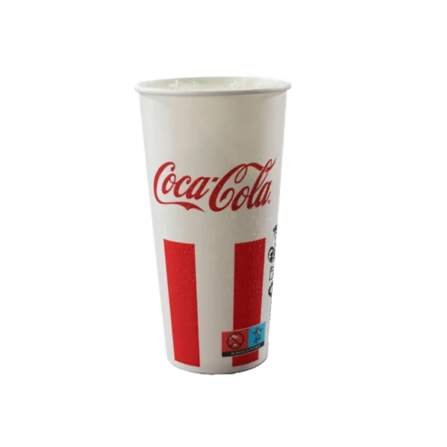 Čaša gaziranog bezalkoholnog pića sprite od 0,5 l u kfc pakovanju.