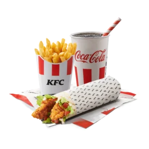 kfc twister meni sa wrapom, pomfritom i pićem