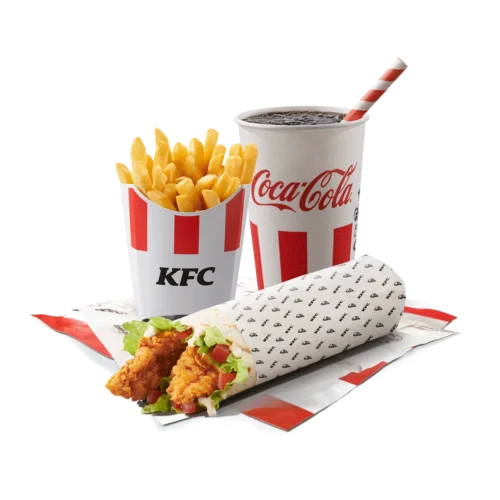 kfc twister meni sa wrapom, pomfritom i pićem