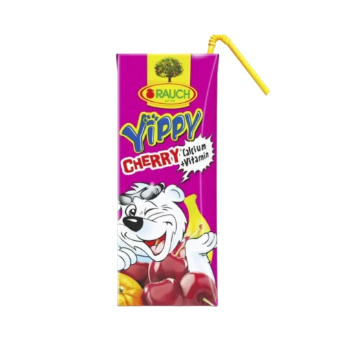 yippy cherry sok 0,2 l u tetrapaku sa slamkom